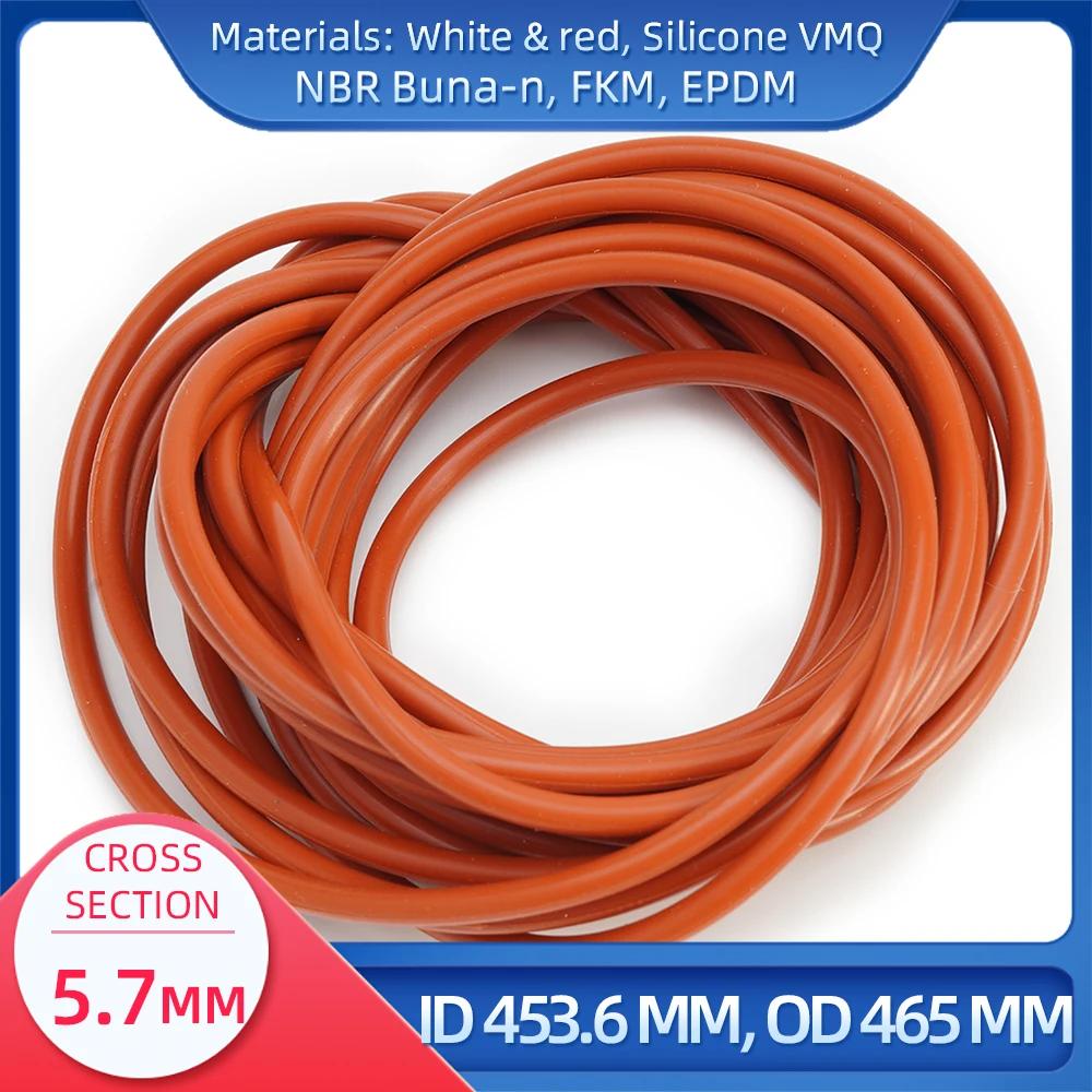 O  CS 5.7mm ID 453.6mm OD 465 mm , Ǹ VMQ NBR FKM EPDM ORing Seal Gask